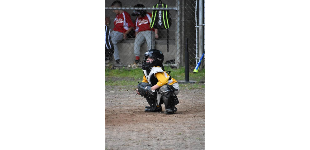 Even the little guys get to practice all positions!